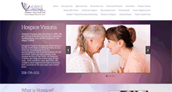 Desktop Screenshot of hospicevisions.org